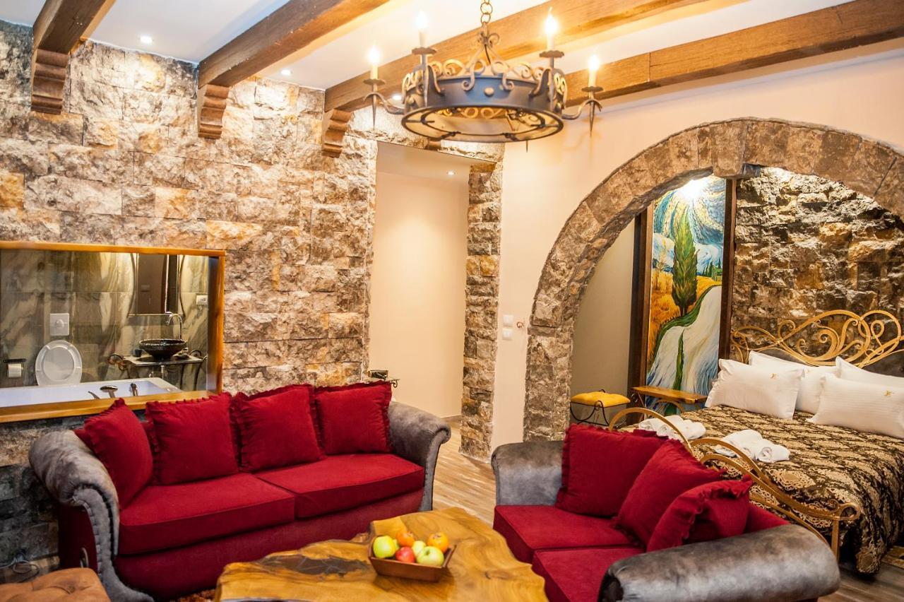 Vila Eden Boutique Hotel Korce Esterno foto